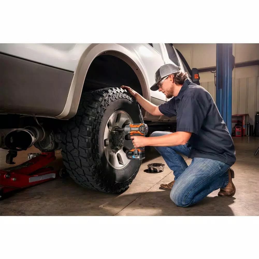 RIDGID 18V OCTANE Brushless 1/2 in. High Torque 6-Mode Impact Wrench (Tool-Only)