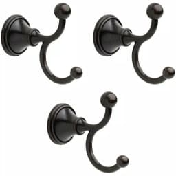 Delta Crestfield 3-Piece Towel Hook Set, Venetian Bronze thumbnail 1