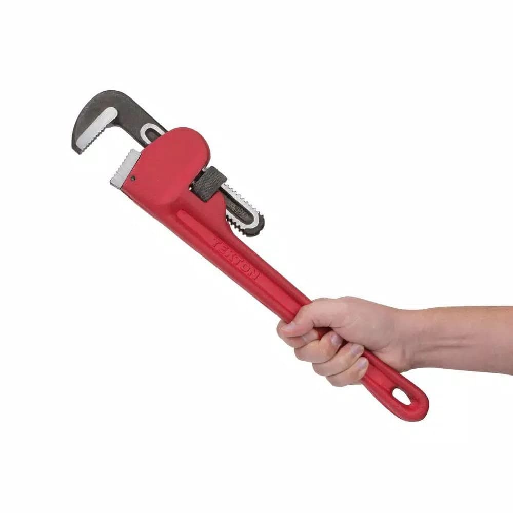 TEKTON 18 in. Pipe Wrench for Pipes and Fittings up to 3.25 in. O.D.