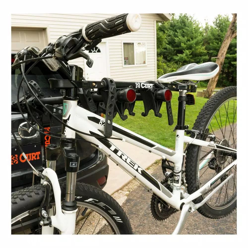 CURT Bike Beam Attachment for Angled and Women's Bicycle Frames