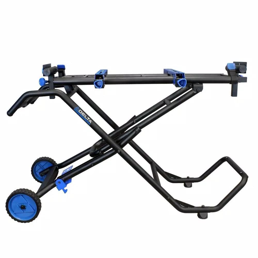 Delta Foldable Rolling Mobile Miter Saw Stand with Wheels