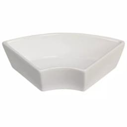 Unbranded CreativeWare Island Breeze 6-Compartment Ceramic Stoneware Server with Water Hyacinth Basket thumbnail 5