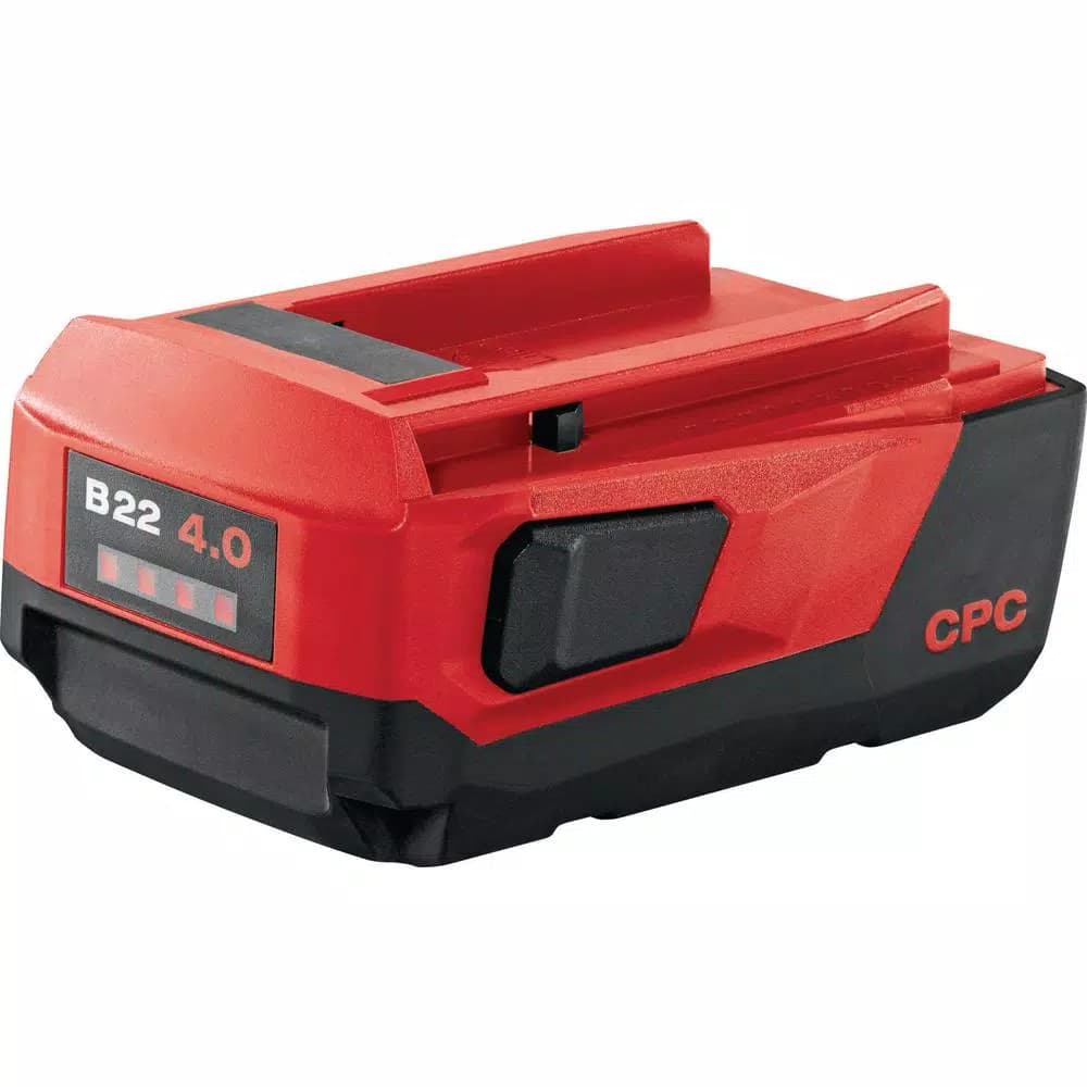 Hilti B 22/4.0 22V 4.0 Ah Lithium-Ion Advanced Compact High Performance Battery Pack