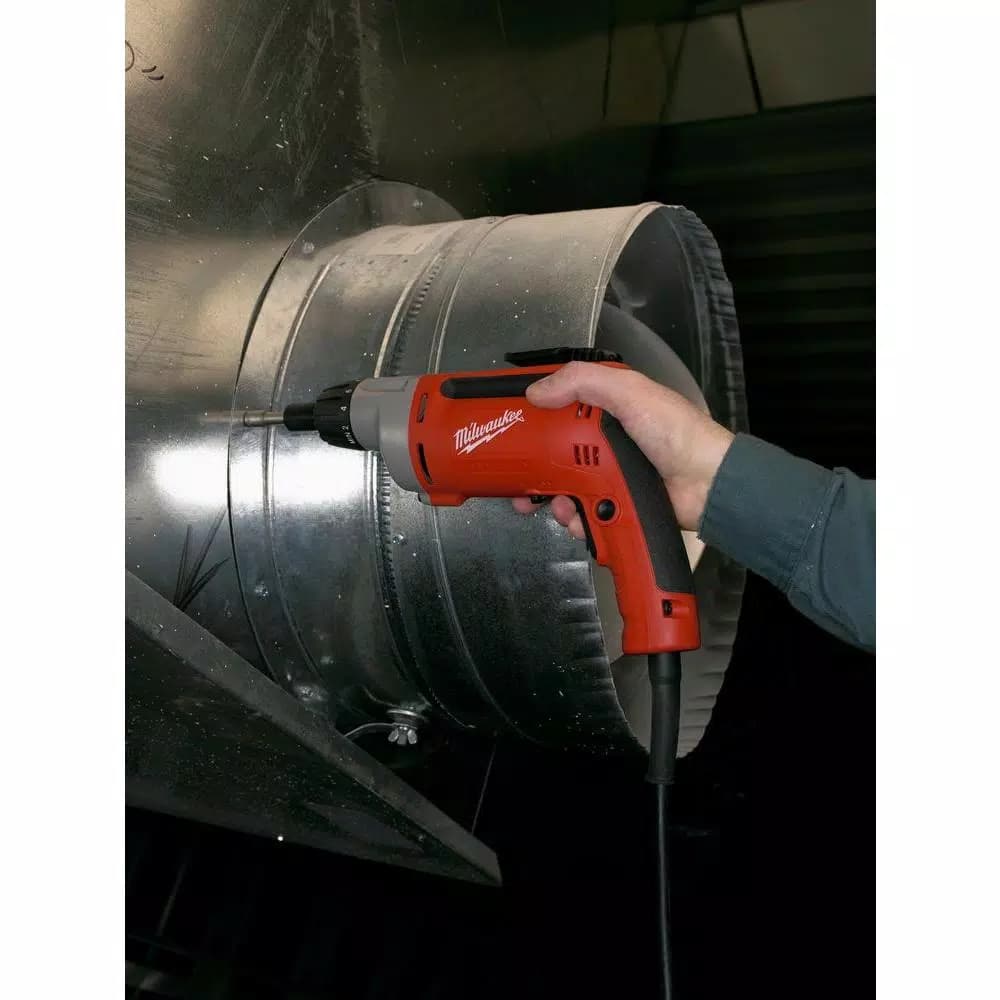 Milwaukee 6780-20 1/4 in. Hex Chuck Corded Screwdriver, 6.5 Amp, 2500 rpm