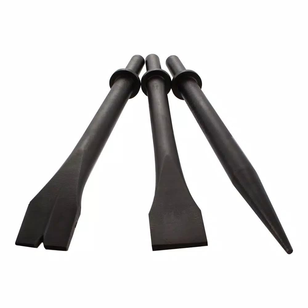 Husky 3-Piece Pro Chisel Set, Heat-Treated Alloy Steel