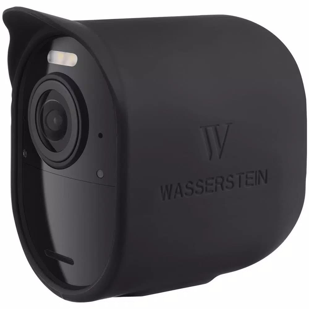 Wasserstein Protective Silicone Skins with Sunroof for Arlo Ultra, Black (3-Pack)