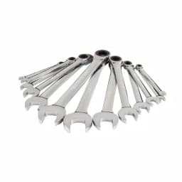 TEKTON 13-Piece Ratcheting Combination Wrench Set, 1/4 in. to 1 in., with Roll-Up Storage Pouch thumbnail 2