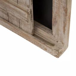 Glitzhome 19.75" Farmhouse Wooden Barn Door Chalkboard Memo Board Wall Decor thumbnail 5
