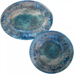 Certified International Radiance 2-Piece Melamine Platter Set thumbnail 1
