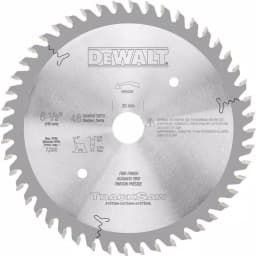 DEWALT 48-Teeth Precision Woodworking Blade for DEWALT TrackSaw System, 6.5 in, 20 mm Arbor thumbnail 1