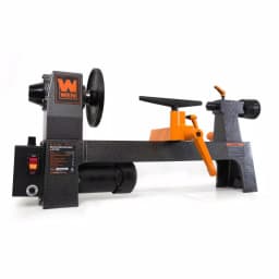WEN 8 in. x 12 in. Variable Speed Midi Wood Lathe, 750-3200 RPM thumbnail 1
