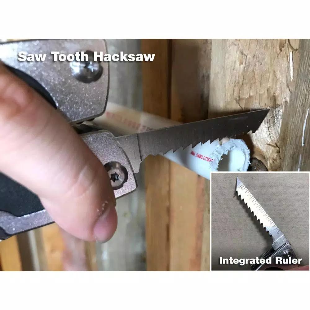 Husky 9-in-1 Plumber Multi-Tool with Built-in Flashlight