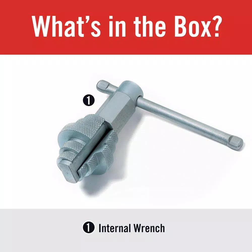 RIDGID Model 342 Internal Pipe Wrench, 1 in. to 2 in. Capacity