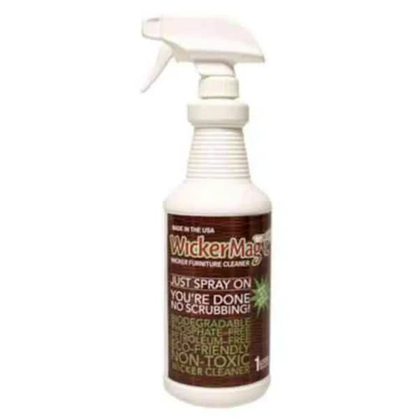 Screen Magic Wicker Magic Trigger Cleaner, 32 oz. - All-Purpose Wicker Furniture Cleaner & UV Protector