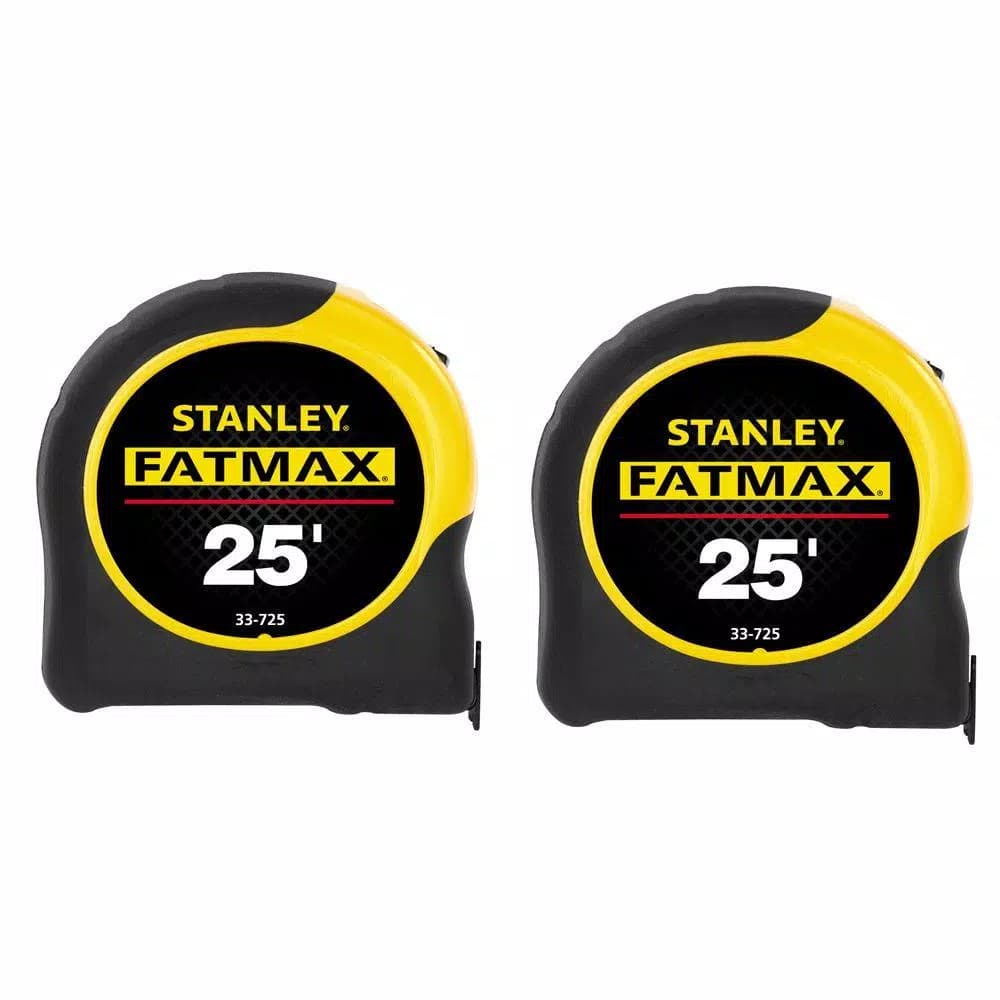 Stanley FATMAX 25 ft. Tape Measure, 2-Pack