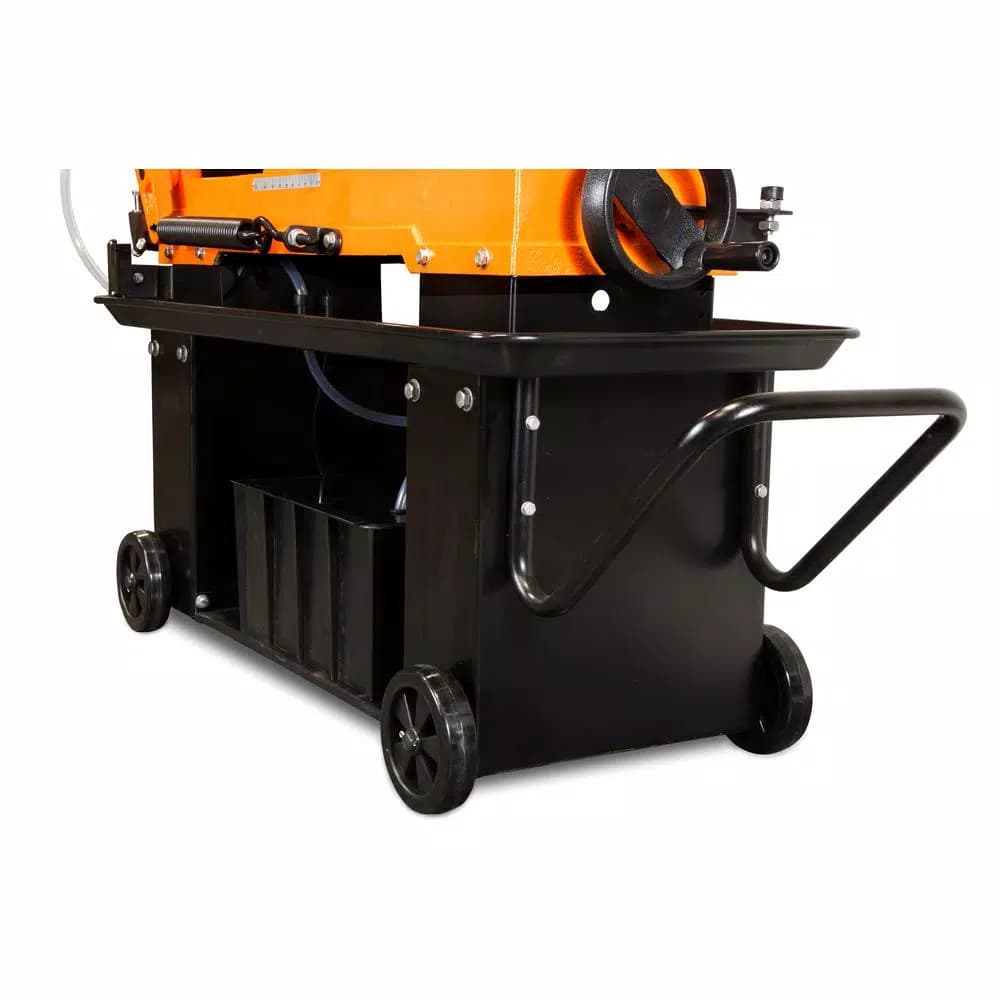 WEN 7 in. x 12 in. Metal-Cutting Horizontal Band Saw with Stand