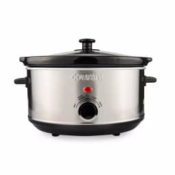 Courant 3.5 Qt. Stainless Steel Slow Cooker with Temperature Settings thumbnail 1