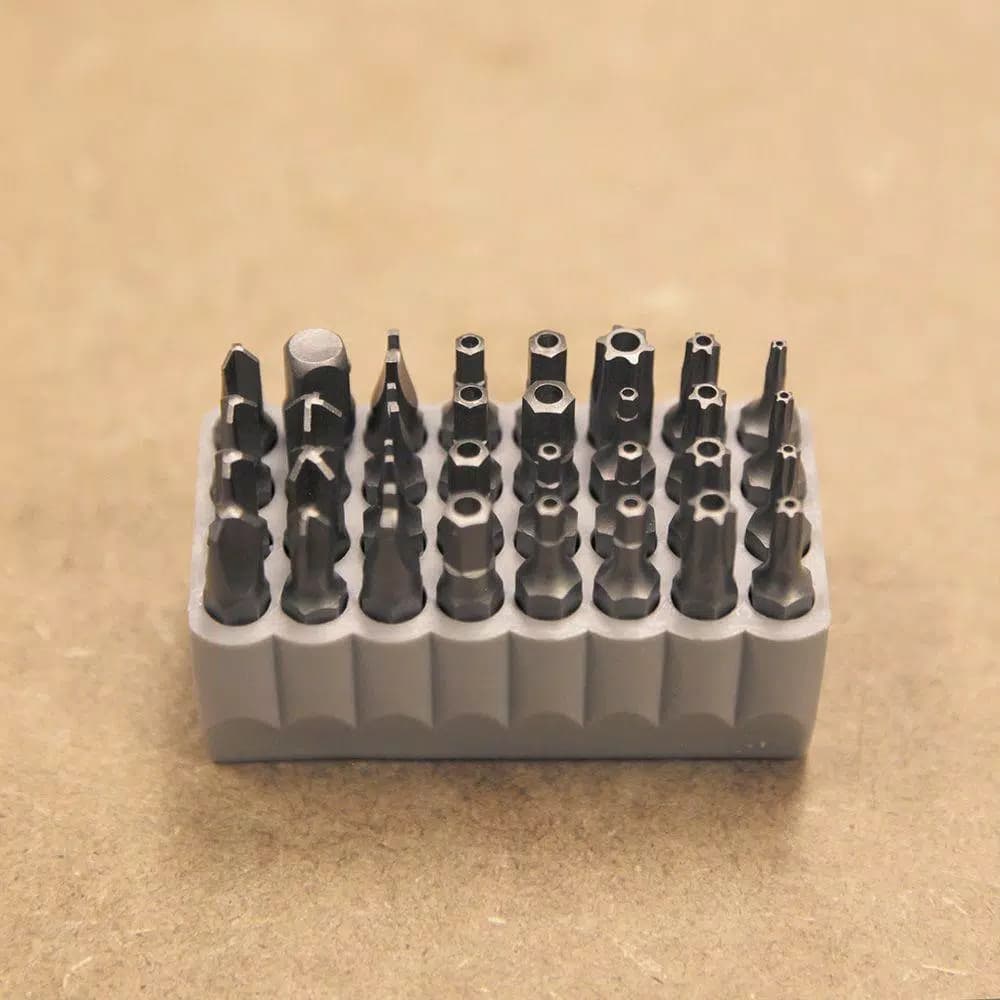 Klein Tools 32-Piece Tamperproof Bit Set with PVC Storage Block