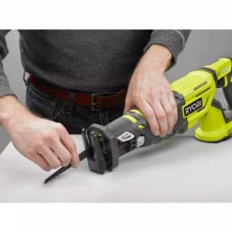 RYOBI 18V ONE+ Brushless Cordless Reciprocating Saw (Tool Only) with Wood Cutting Blade thumbnail 5