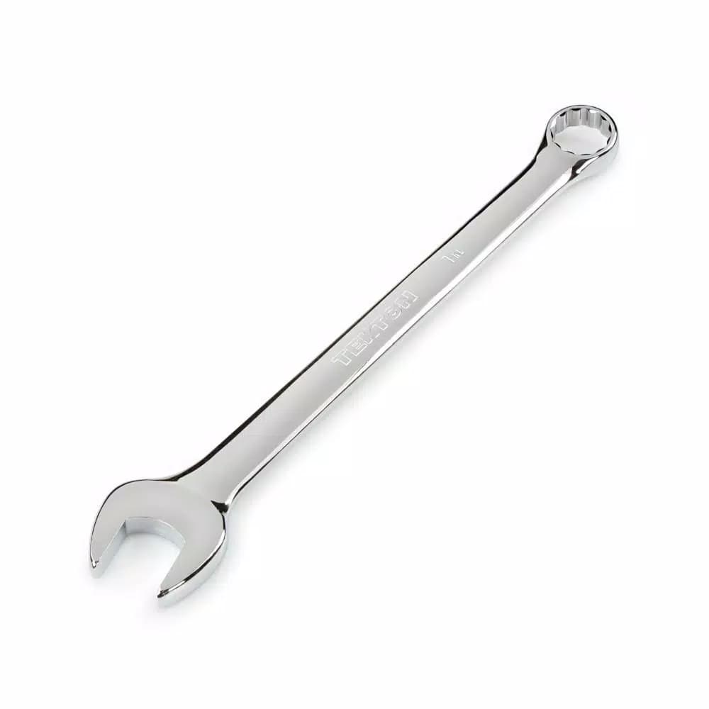 TEKTON 1 in. Combination Wrench, 12-Point Box End, Chrome Vanadium Steel