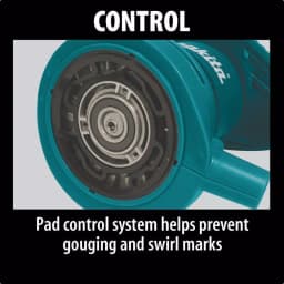Makita 5 in. Corded Random Orbital Sander with Dust Bag and Hard Case, 3 Amp thumbnail 11