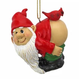 Design Toscano Loonie Moonie Gnome Holiday Ornament, Hand-Painted Resin thumbnail 2