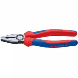 KNIPEX 8 in. Combination Pliers with Comfort Grip Handles thumbnail 1