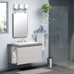 Gatco Latitude II 24 in. Single Towel Bar, Satin Nickel thumbnail 4