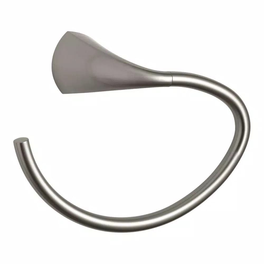 KOHLER Alteo 3-Piece Brushed Nickel Bathroom Hardware Set: Towel Bar, Towel Ring, and Toilet Paper Holder