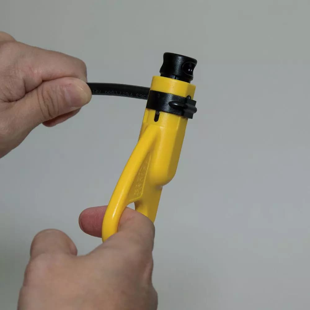 Klein Tools Coax Quick Install and Test Kit with Push-On Connectors