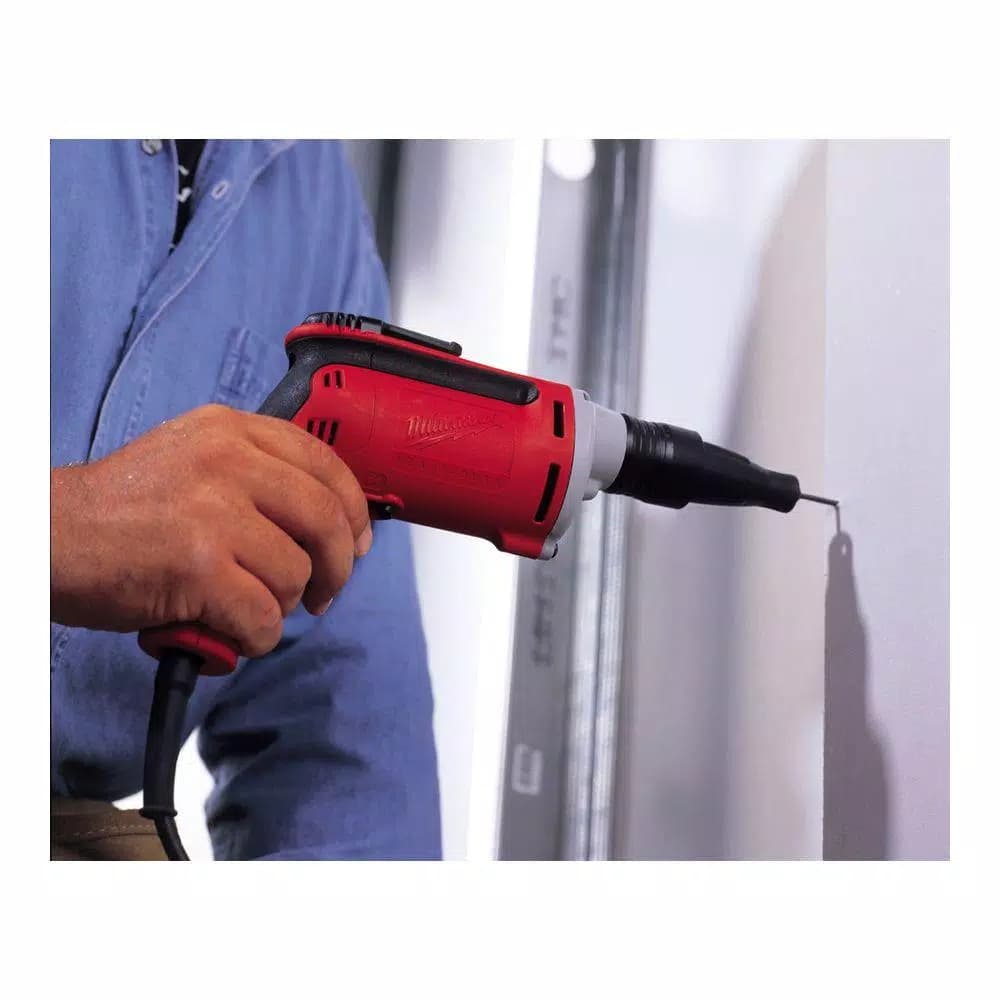 Milwaukee 6742-20 Corded Drywall Screwdriver, 6.5 Amp, 4000 RPM