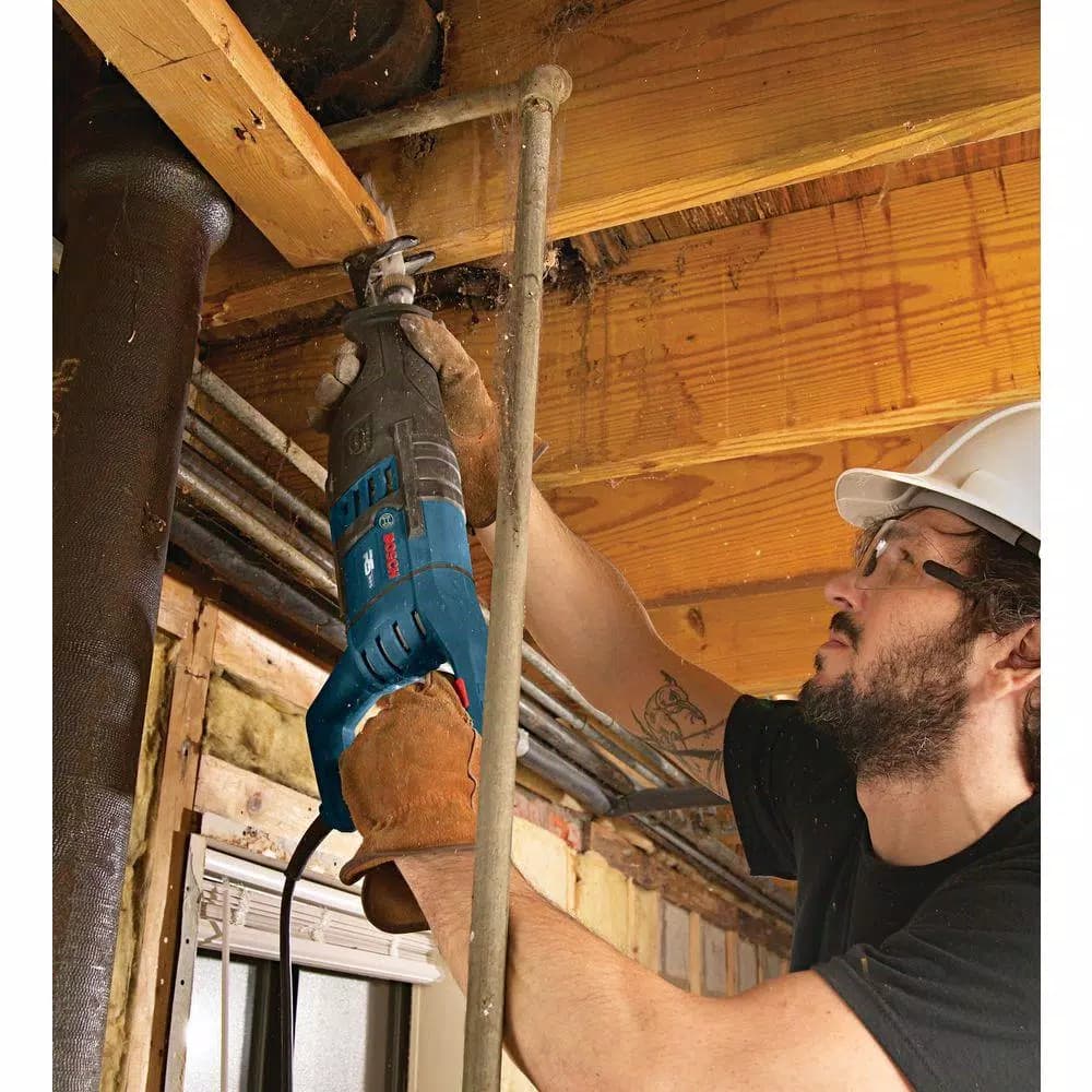 Bosch 14 Amp Corded Reciprocating Saw with Variable Speed and Vibration Control