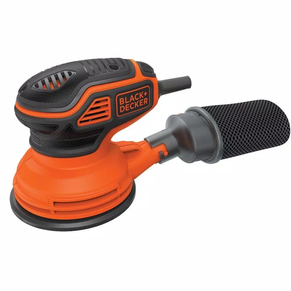 BLACK+DECKER 5 in. Corded Random Orbital Sander, 2.4 Amp