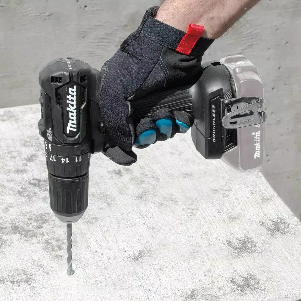 Makita 18V LXT Sub-Compact Brushless Cordless Combo Kit: Hammer Drill, Circular Saw, Reciprocating Saw & Battery Pack