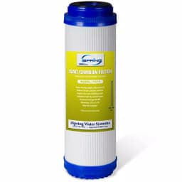 ISPRING Granular Activated Carbon (GAC) Filter Replacement Cartridge, 10 x 2.5 in, 5 Micron thumbnail 1
