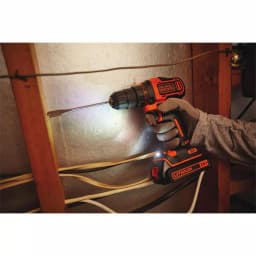 BLACK+DECKER 20V MAX Lithium-Ion Cordless 3/8 in. Drill/Driver Kit with 1.5 Ah Battery and Charger thumbnail 6