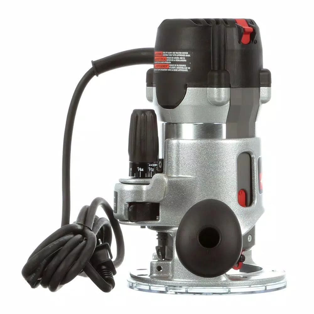 PORTER-CABLE 2.25 HP Fixed Base Router Kit, 12 Amp, Variable Speed