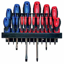 Best Value 19-Piece Screwdriver Set with Magnetic Chrome Vanadium Steel Tips and Ergonomic Handles thumbnail 1