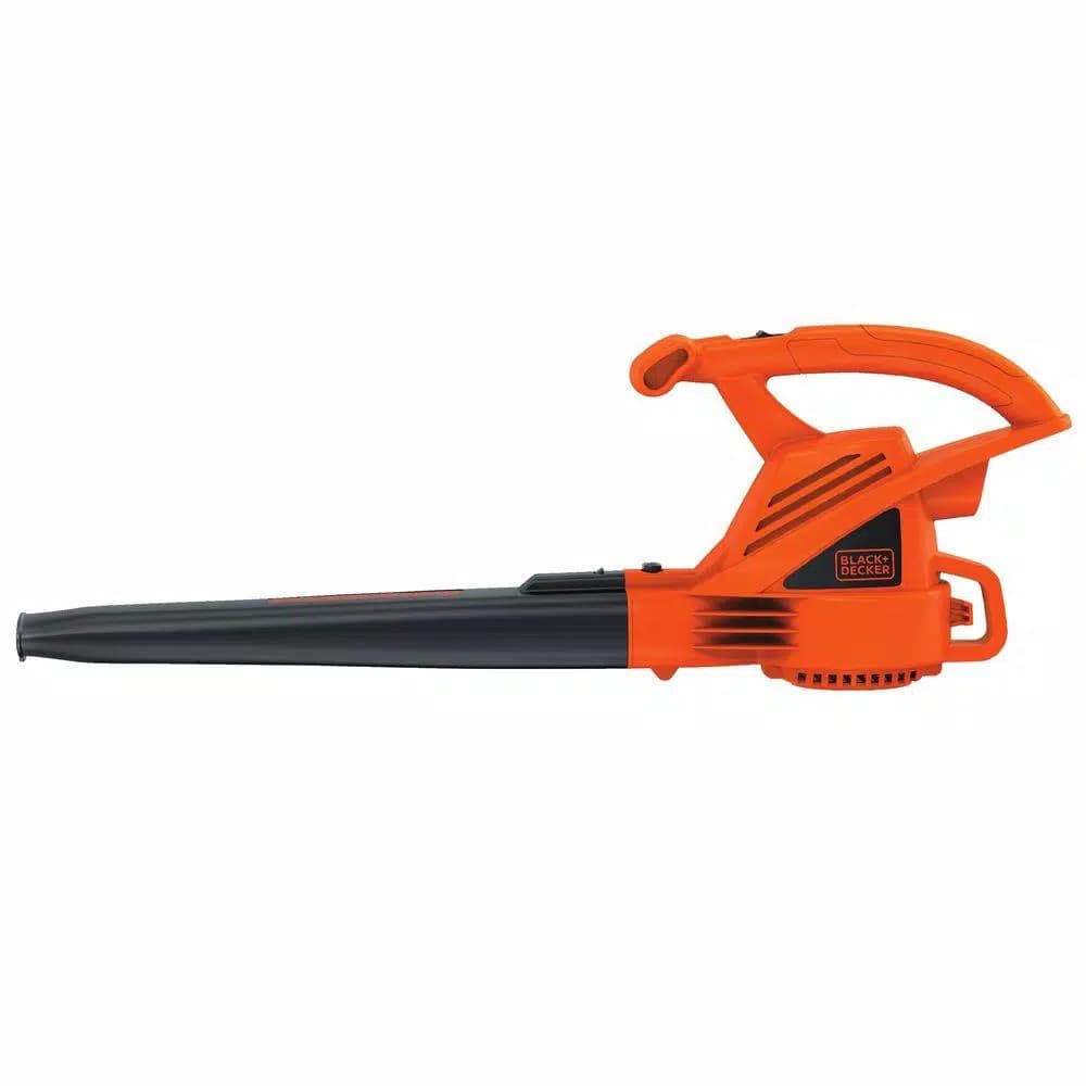 BLACK+DECKER 7-Amp Corded Electric Handheld Leaf Blower, 180 MPH, 220 CFM