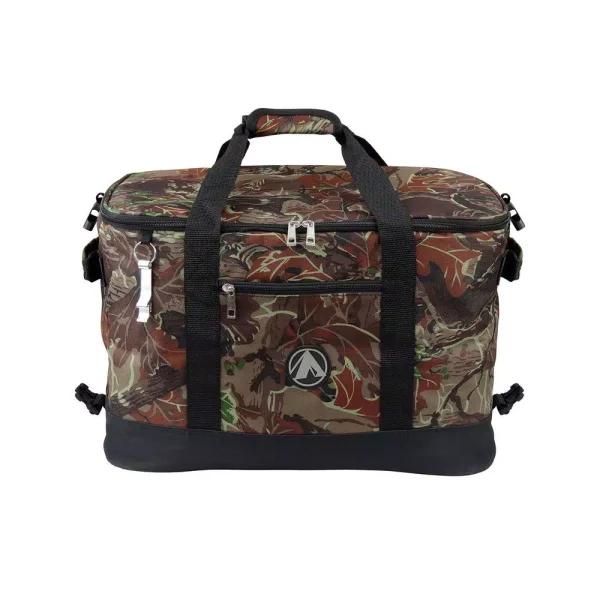 GigaTent Bushwick Collapsible Soft Cooler, 48-Can/30-Bottle Capacity with Bottle Opener, Camo