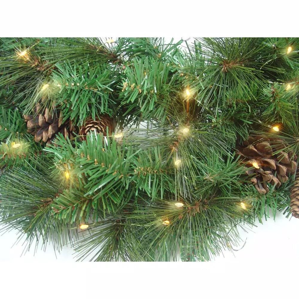 Starlite Creations 9 ft. 36-Light Battery Operated LED Ultra Slim Wire String Lights, Gold (Bundle of 2)