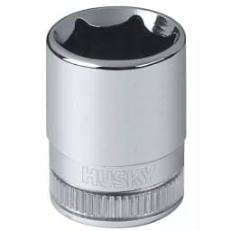 Husky 12 mm 6-Point Metric Standard 1/4 in. Drive Intermediate Socket thumbnail 1