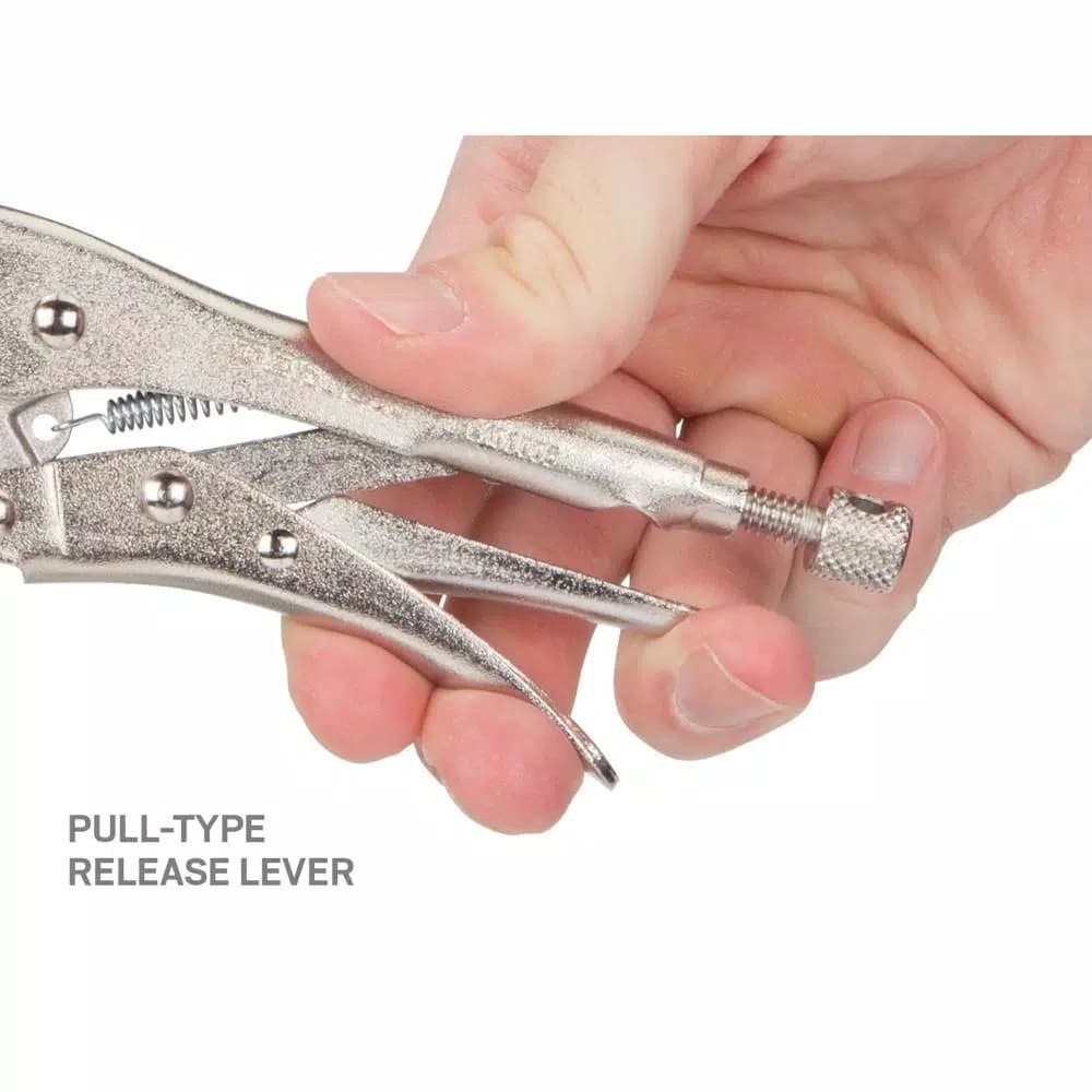 TEKTON 5 in. Straight Jaw Locking Pliers, 4-Pack