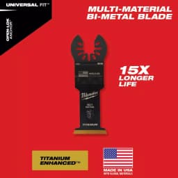 Milwaukee OPEN-LOK 6-Piece Universal Fit Oscillating Multi-Tool Blade Kit thumbnail 7