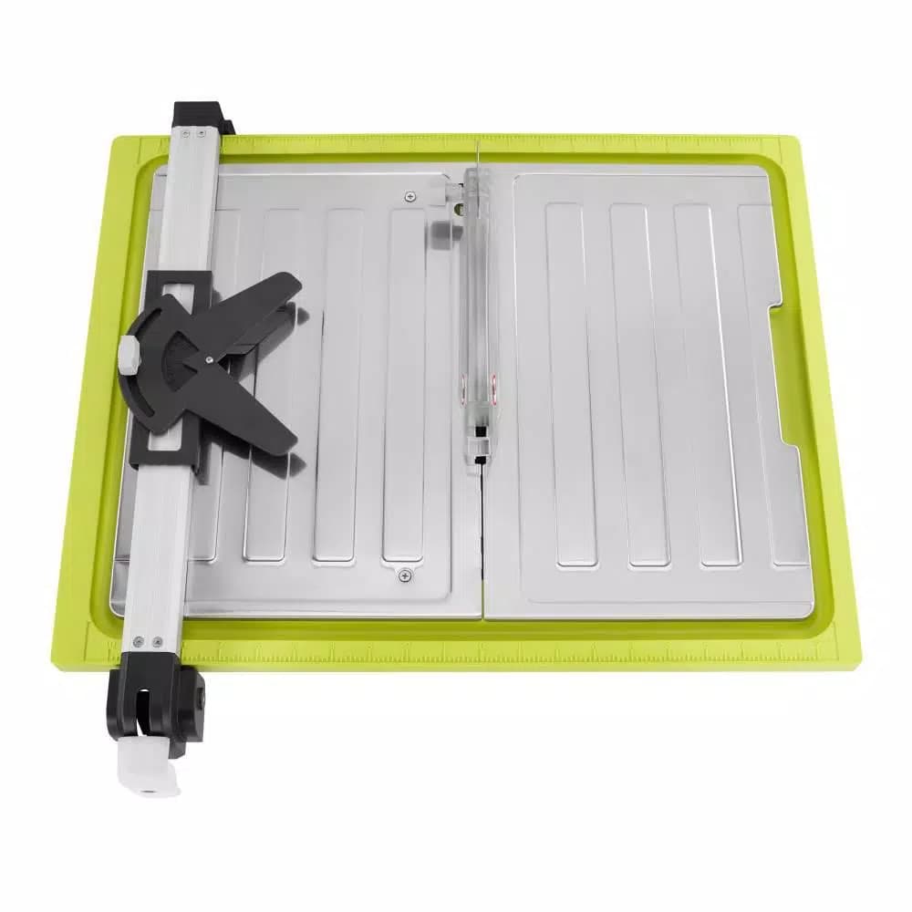 RYOBI 7 in. 4.8 Amp Wet Tile Saw with Stand, Cuts Ceramic, Porcelain, and Stone