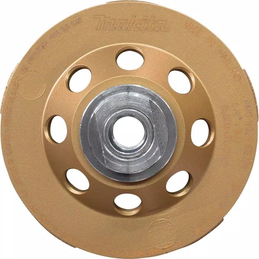 Makita 4-1/2 in. Turbo 8-Segment Diamond Cup Wheel, Anti-Vibration
