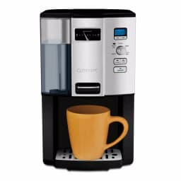 Cuisinart 12-Cup Black Chrome Drip Coffee Maker with Programmable Settings and Removable Water Reservoir thumbnail 2