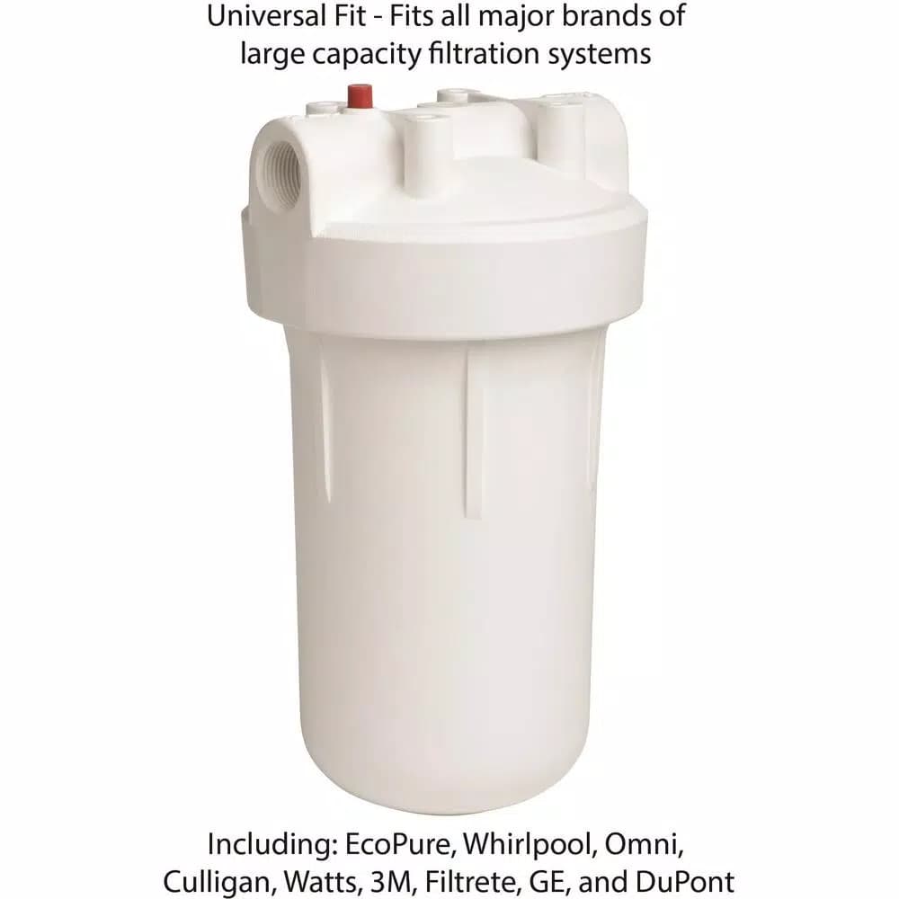 EcoPure EPW4C Universal Fit Carbon Block Whole House Water Filter