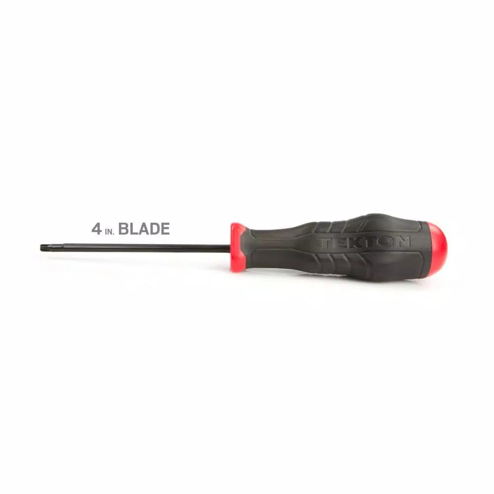 TEKTON 6-Piece Torx Screwdriver Set, Chrome Molybdenum Steel Blades