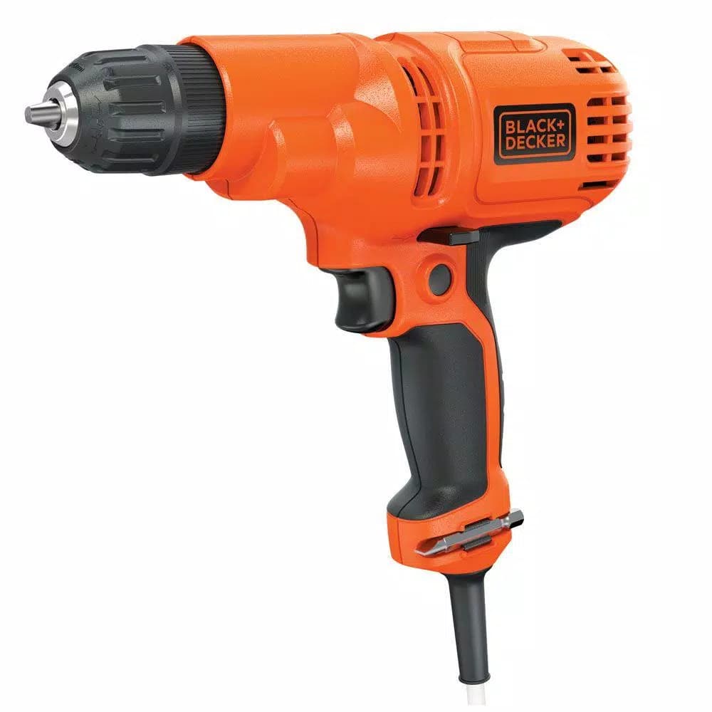 BLACK+DECKER DR260C 5.2 Amp 3/8 in. Corded Drill/Driver with Variable Speed